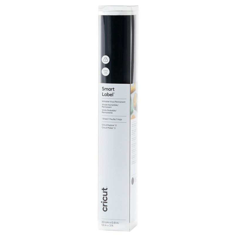 Load image into Gallery viewer, Cricut • smart label permanent writable vinyl 91x33cm black