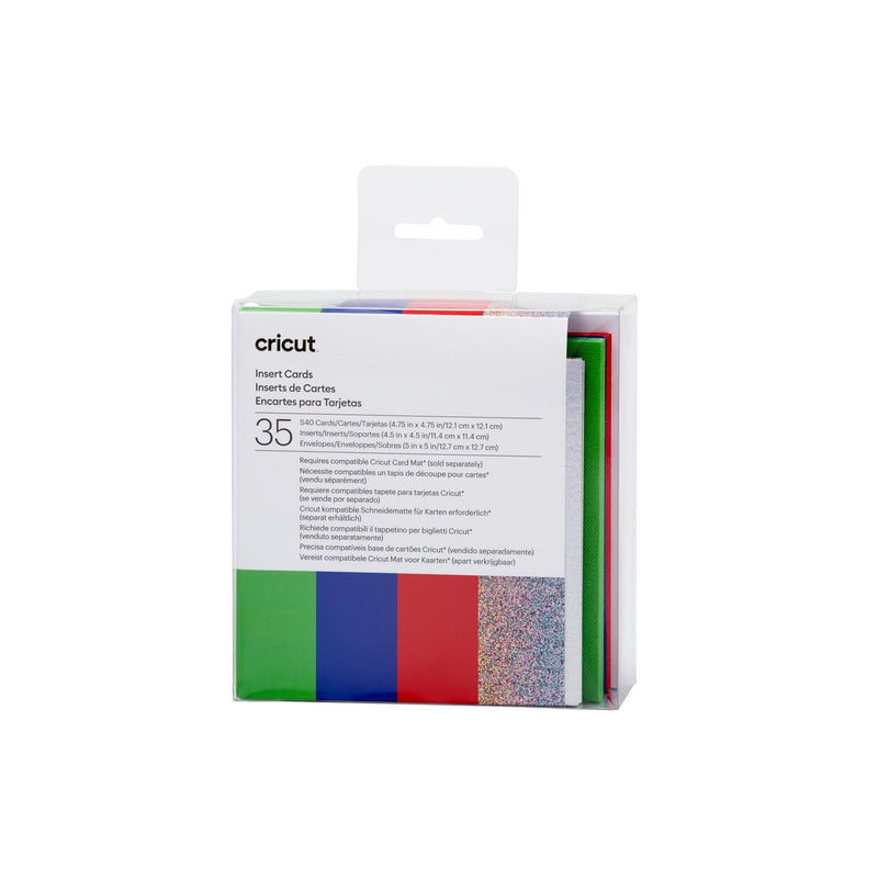 Load image into Gallery viewer, Cricut • insert cards rainbow s40