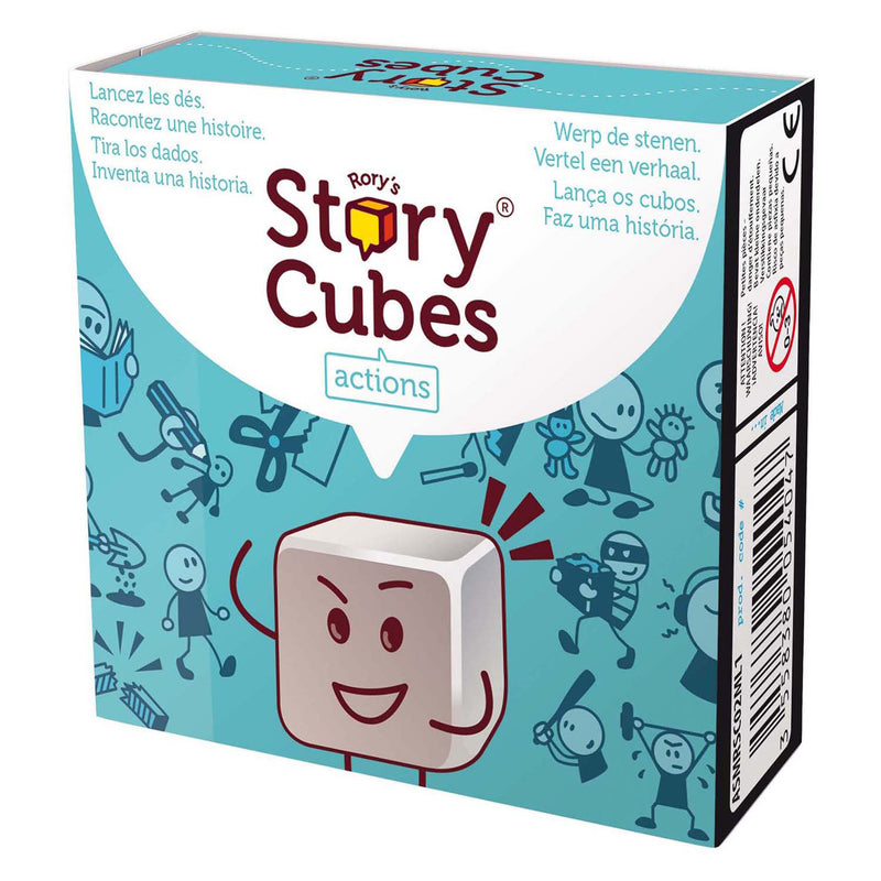 Afbeelding laden in galerijviewer, Rory's story cubes dobbelspel acties - creatief familiespel.