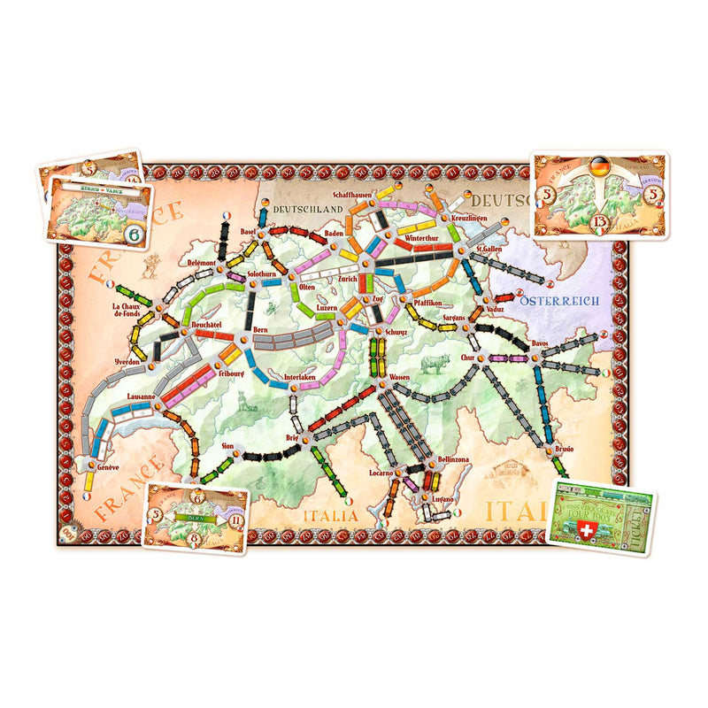 Afbeelding laden in galerijviewer, Asmodee ticket to ride india bordspel
