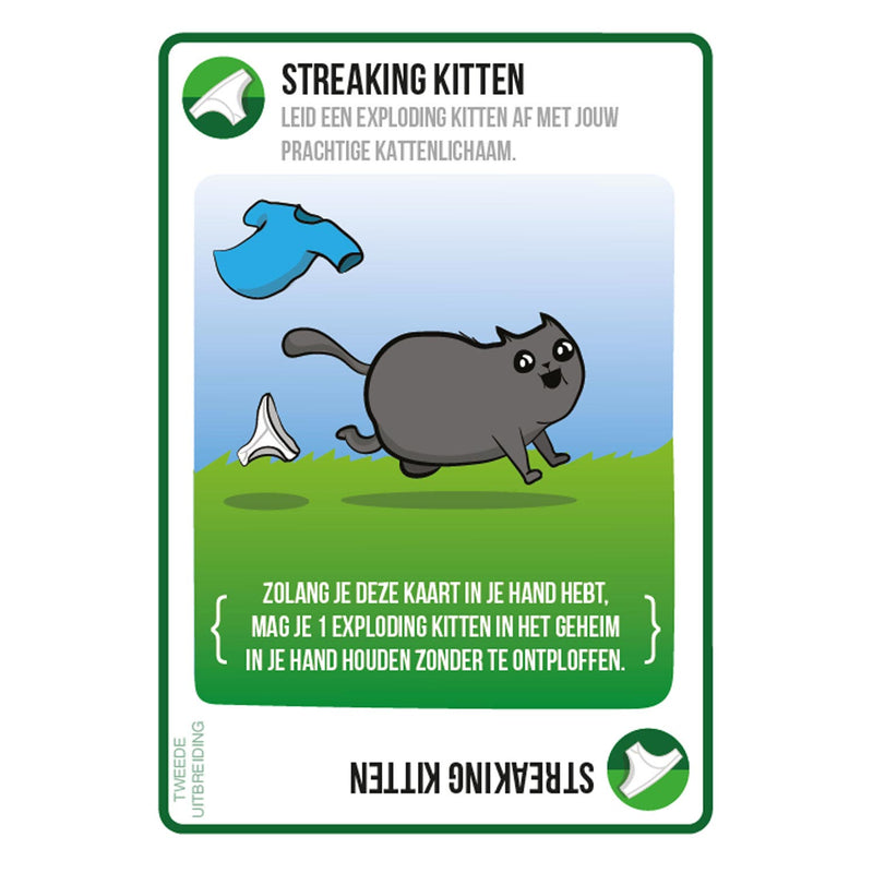 Afbeelding laden in galerijviewer, Exploding kittens streaking kittens kaartspel