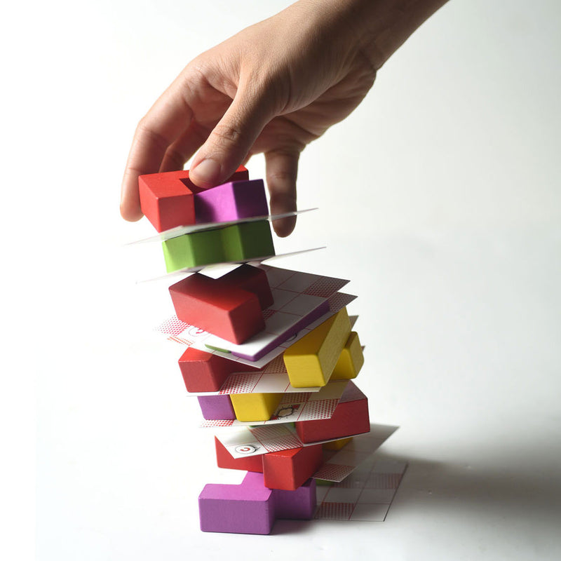 Load image into Gallery viewer, Asmodee Houten Crazy Tower Stapeltoren
