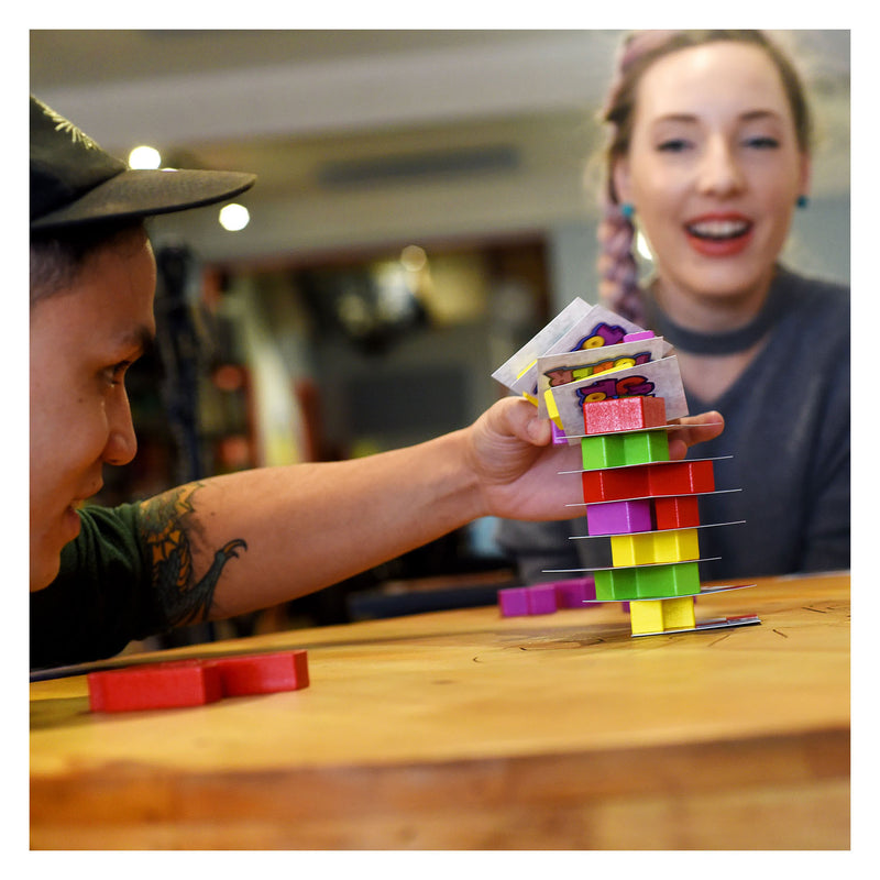 Load image into Gallery viewer, Asmodee Houten Crazy Tower Stapeltoren