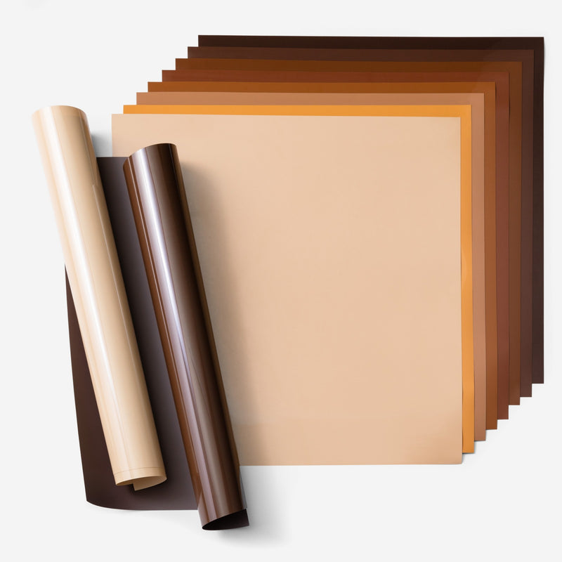 Load image into Gallery viewer, Cricut • everyday iron-on 30x30cm sampler skintones
