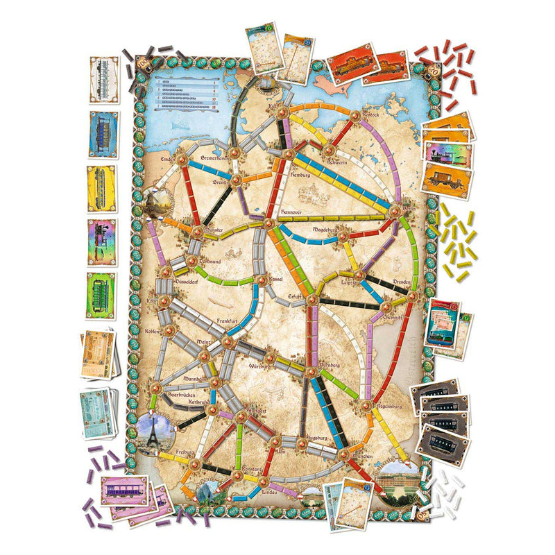 Chargez l'image dans la visionneuse de la galerie, Days of wonder ticket to ride - germany bordspel