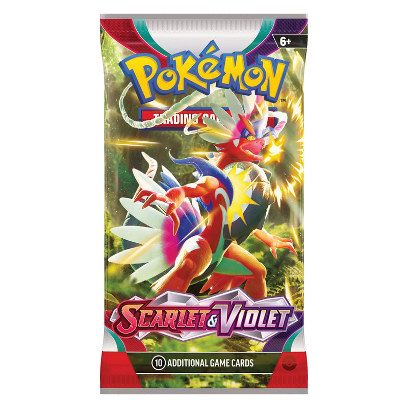 Load image into Gallery viewer, Asmodee Pokemon TCG Scarlet Violet Boosterpack