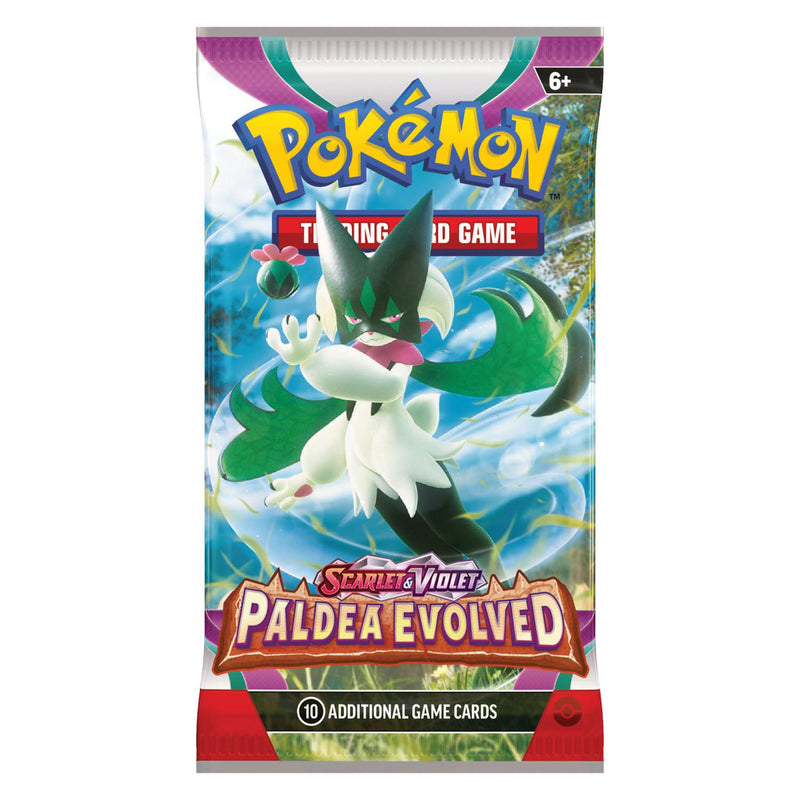 Load image into Gallery viewer, Asmodee Pokemon TCG Scarlet Violet Paldea Evolved Boosterpack