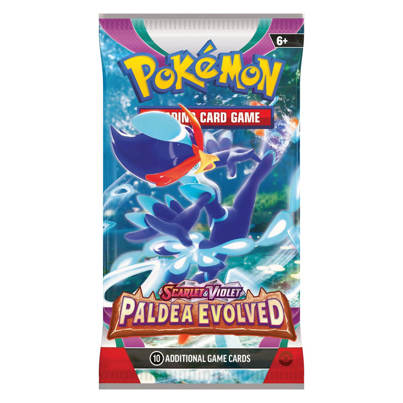 Load image into Gallery viewer, Asmodee Pokemon TCG Scarlet Violet Paldea Evolved Boosterpack