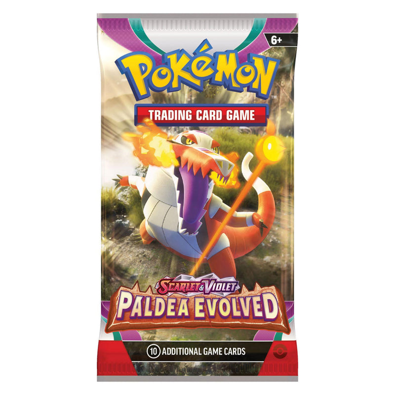 Load image into Gallery viewer, Asmodee Pokemon TCG Scarlet Violet Paldea Evolved Boosterpack