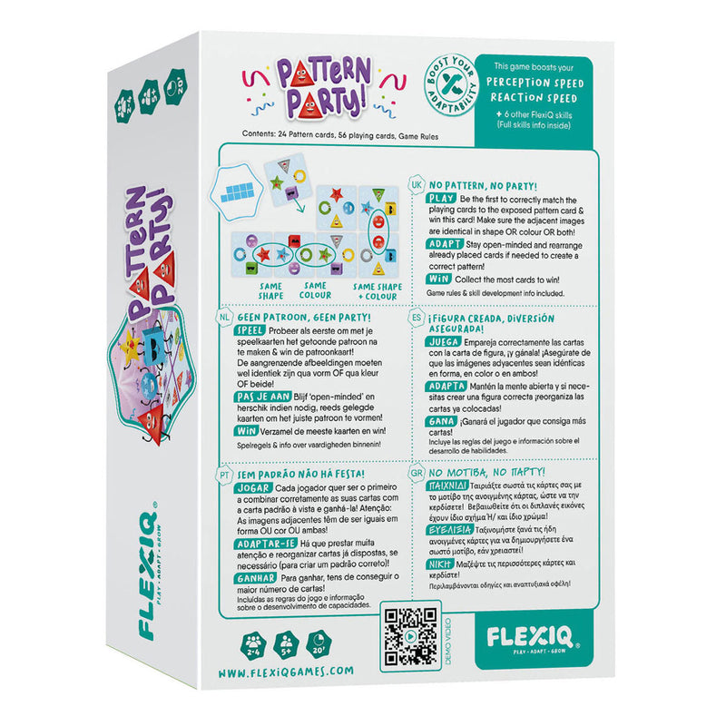 Load image into Gallery viewer, Flexiq pattern party! kaartspel