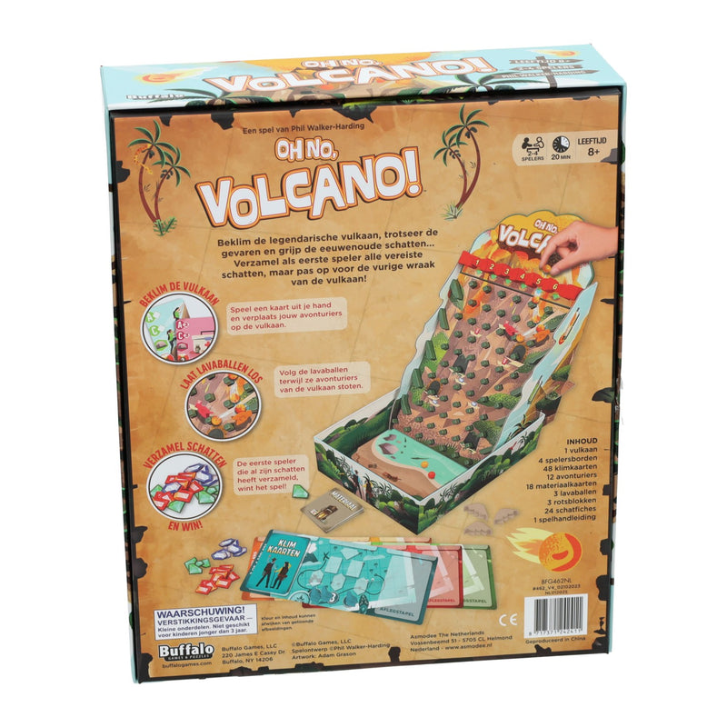 Load image into Gallery viewer, Asmodee oh no volcano kaartspel - 2-4 spelers