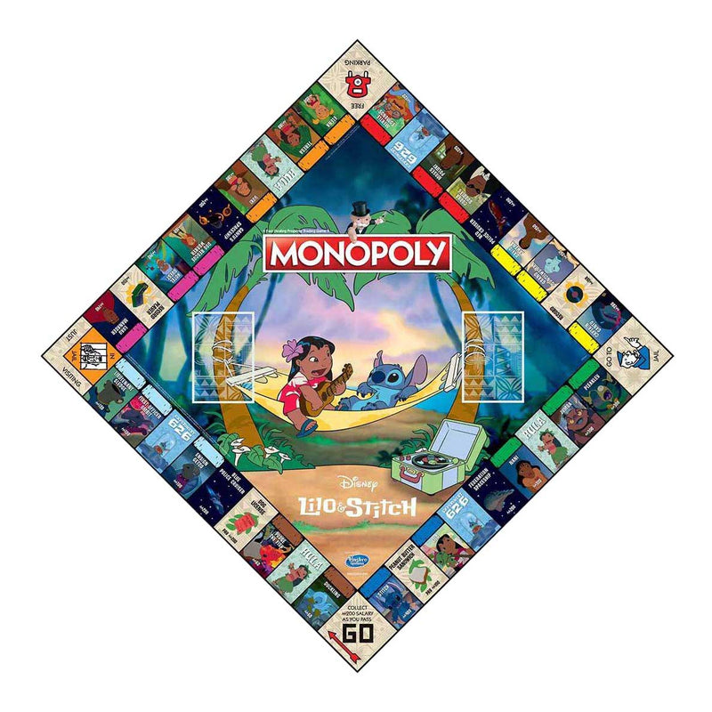 ギャラリービューアに画像をロードする, Monopoly winning moves - bordspel - lilo stitch - engels