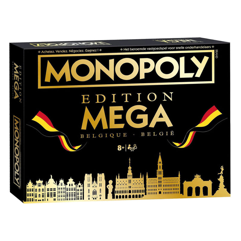 Afbeelding laden in galerijviewer, Mega monopoly belgie - bordspel