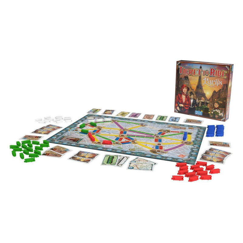 ギャラリービューアに画像をロードする, Ticket to ride parijs bordspel