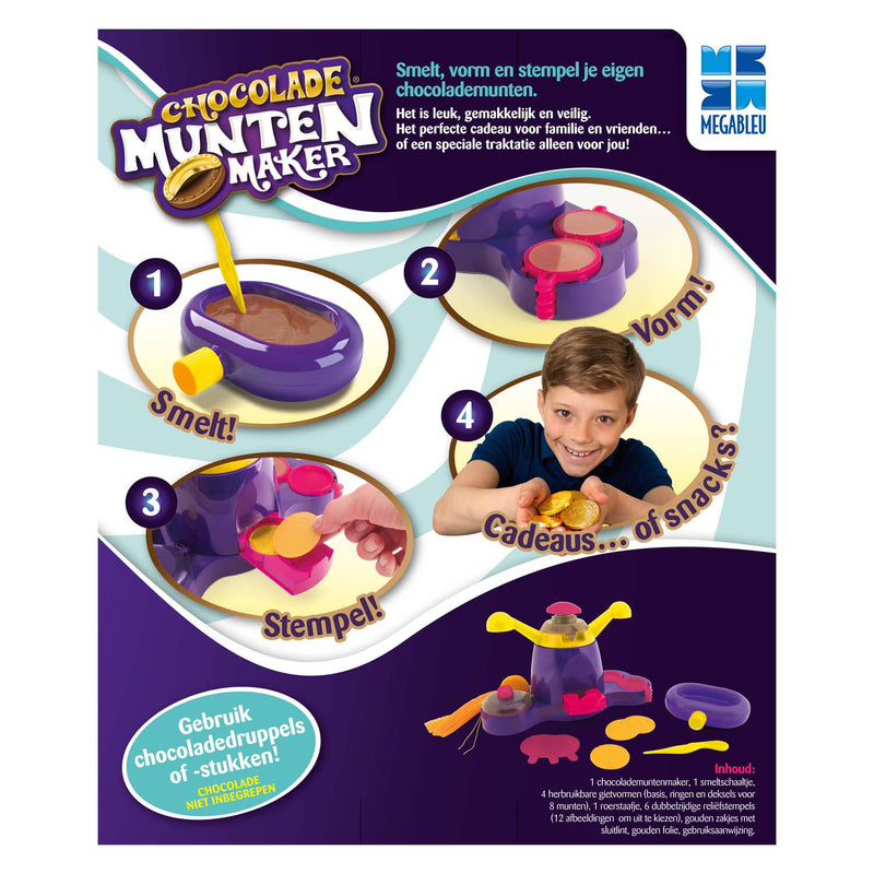 Load image into Gallery viewer, Megableu chocolade munten maker