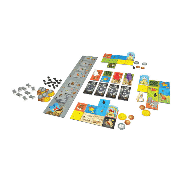 Load image into Gallery viewer, Geronimo games blue orange queendomino