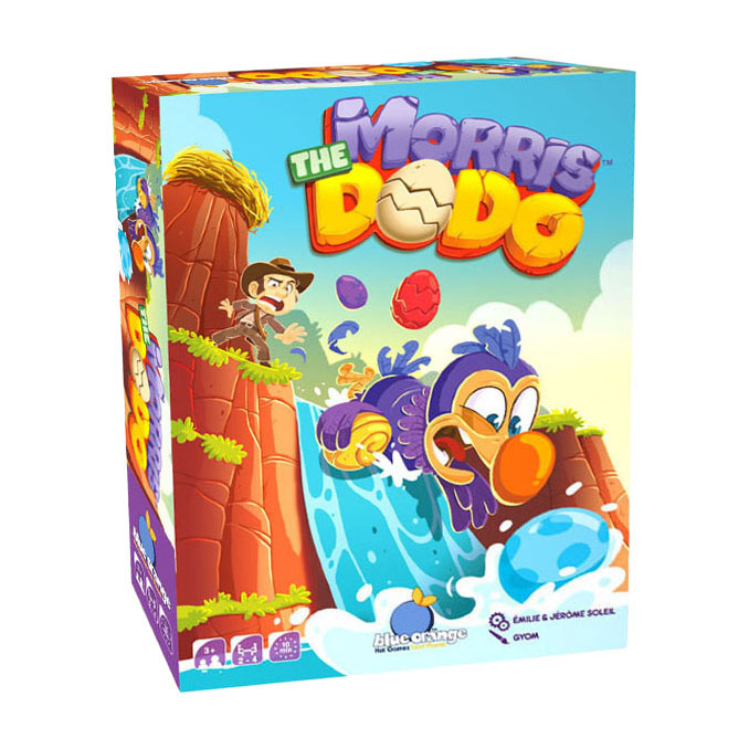 Load image into Gallery viewer, Geronimo games blue orange bordspel morris the dodo