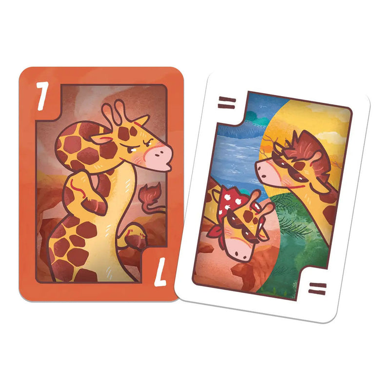 ギャラリービューアに画像をロードする, Geronimo games kaartspel giraffe raffe
