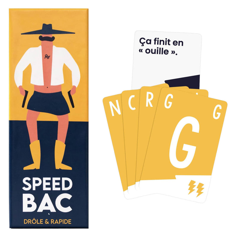 Afbeelding laden in galerijviewer, Geronimo games speed bac kaartspel fr