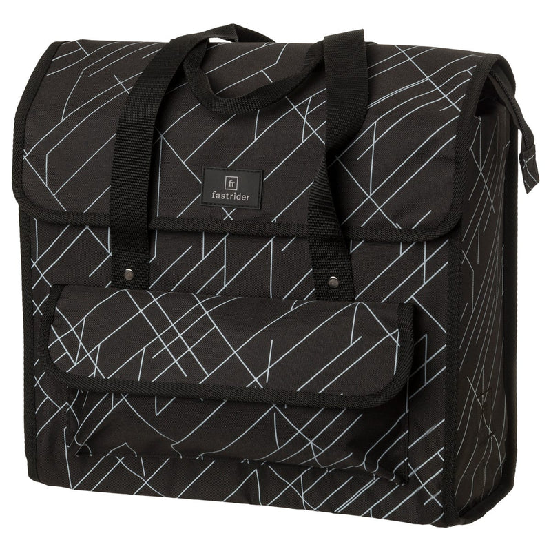 Afbeelding laden in galerijviewer, Fastrider lasse luxe shopper enkele fietstas basics - veelkleurig - 23l - waterafstotend