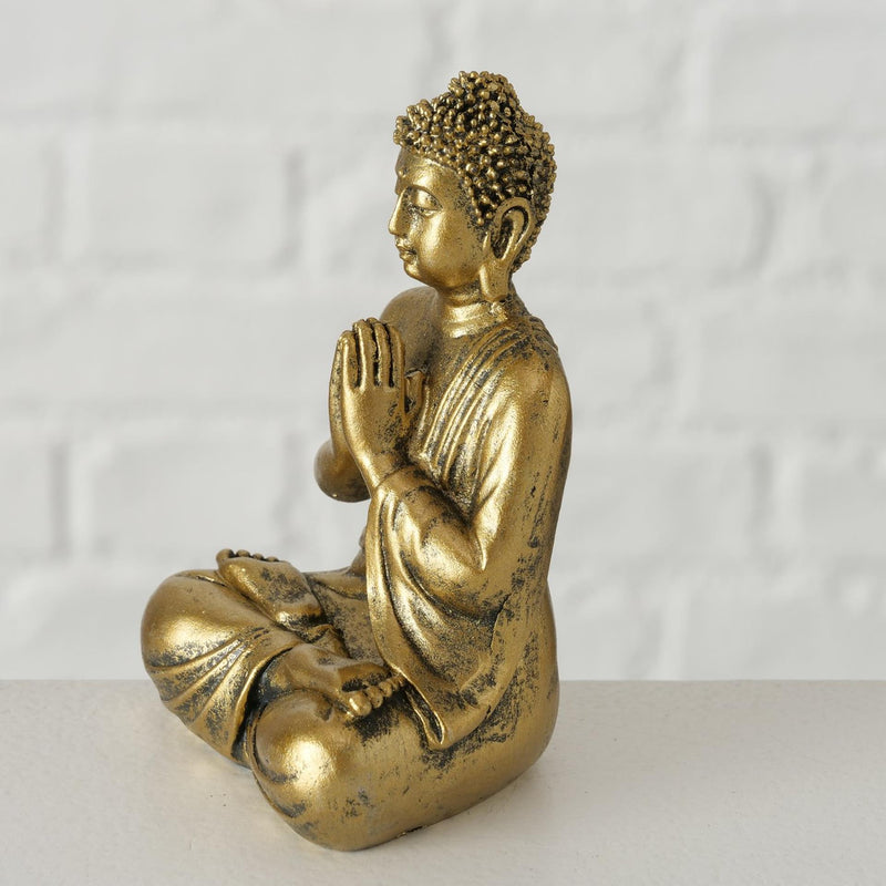 Cargue la imagen en el visor de la galería, Boltze home buddha polyresin h10cm