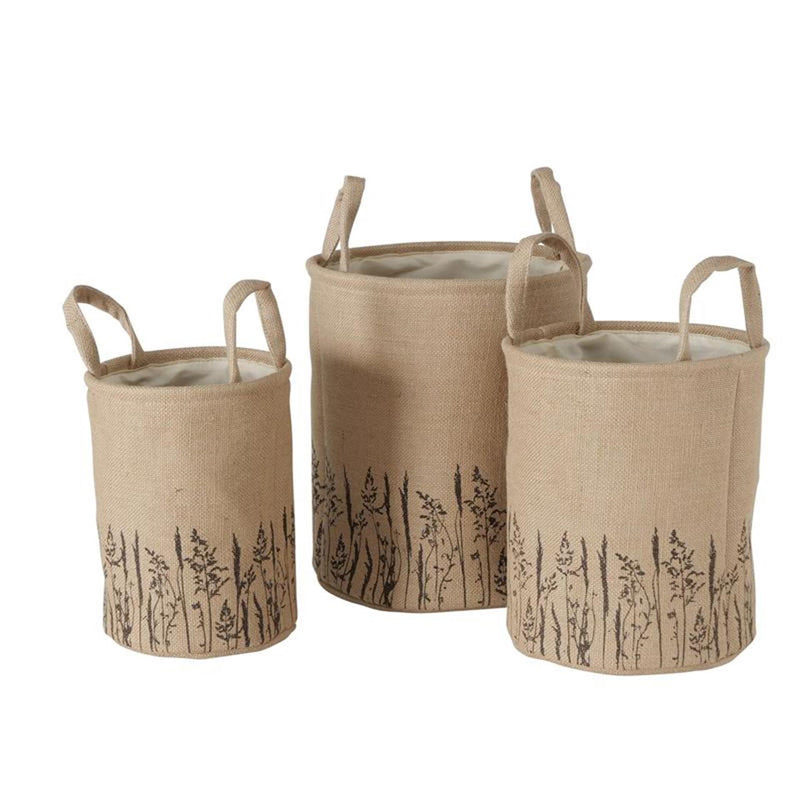 Laden Sie das Bild in Galerie -Viewer, Boltze home mandenset jute 3-delig