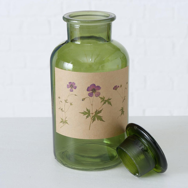 Laden Sie das Bild in Galerie -Viewer, Boltze home apothekersfles drya ø10xh22cm groen
