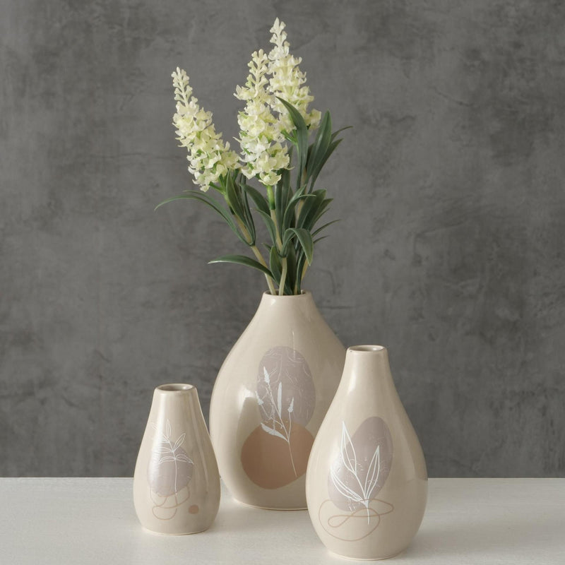 Load image into Gallery viewer, Boltze home vaas stona aardewerk set a 3 h8 11 12cm