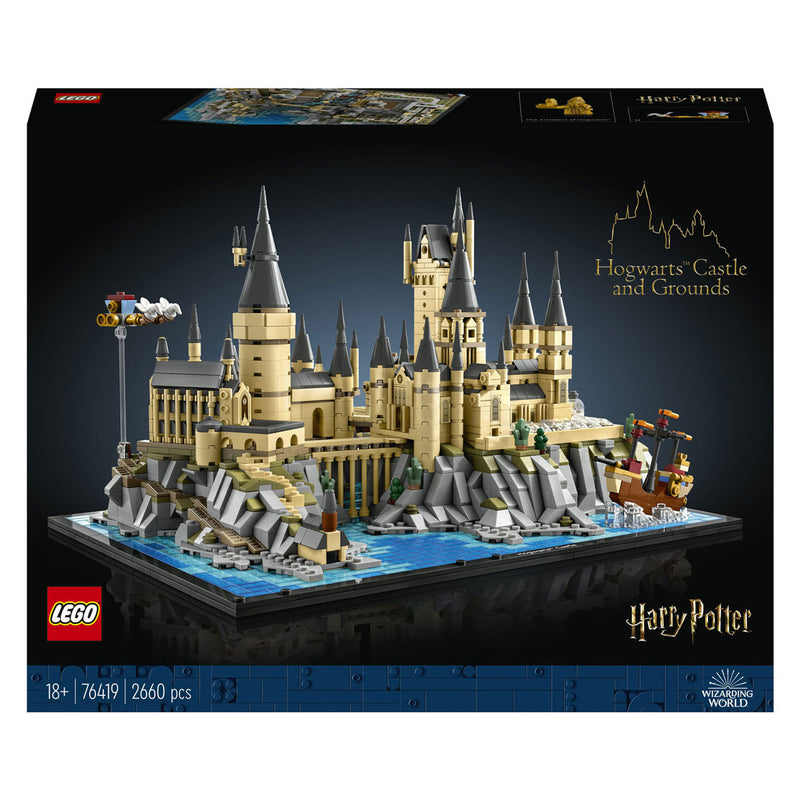 ギャラリービューアに画像をロードする, Lego harry potter kasteel zweinstein en terrein grote set voor volwassenen - 76419