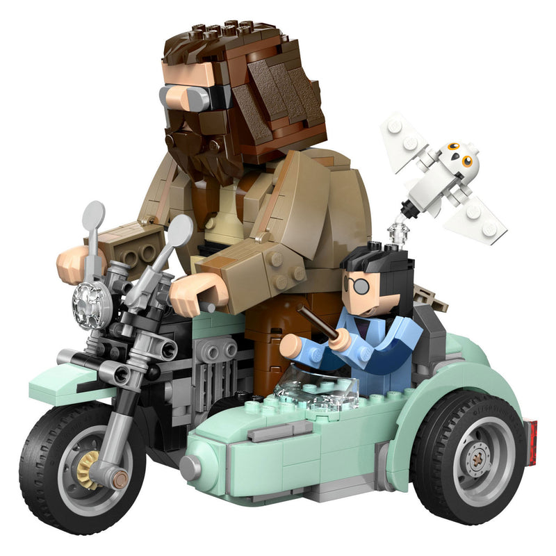 Chargez l'image dans la visionneuse de la galerie, Lego harry potter™ hagrid™ en harry's rit op de motor magisch - 76443