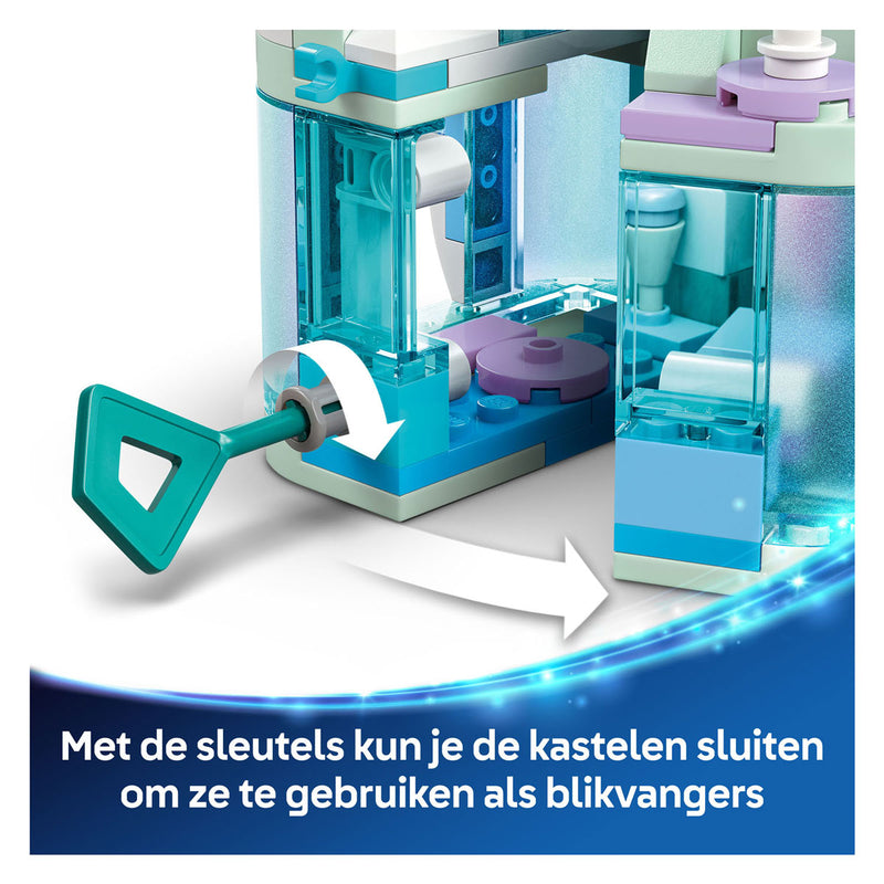 Chargez l'image dans la visionneuse de la galerie, Lego disney princess 43278 mini kasteel van arendelle en elsa's ijspaleis