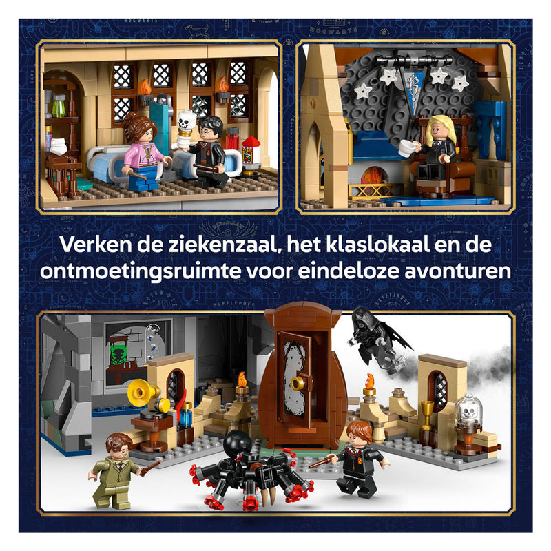 Chargez l'image dans la visionneuse de la galerie, Lego harry potter kasteel zweinstein: ziekenzaal bouwpakket voor kinderen met 7 minifiguren - 76463