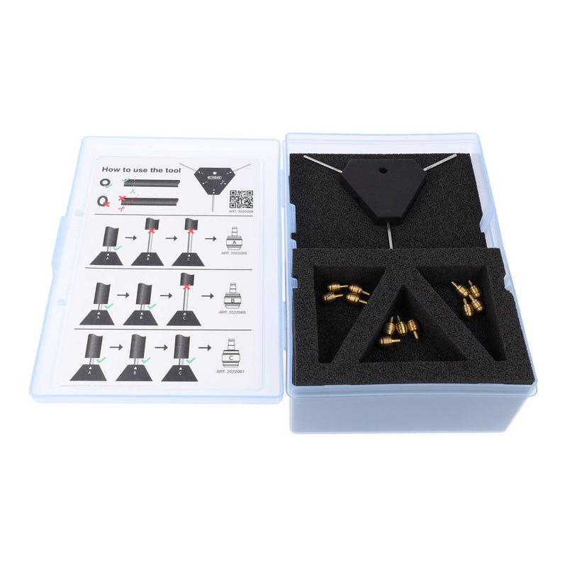 Load image into Gallery viewer, Elvedes remslang meetkit met universele inserts