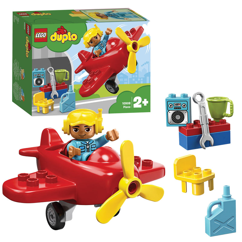 Laden Sie das Bild in Galerie -Viewer, Lego duplo 10908 vliegtuig