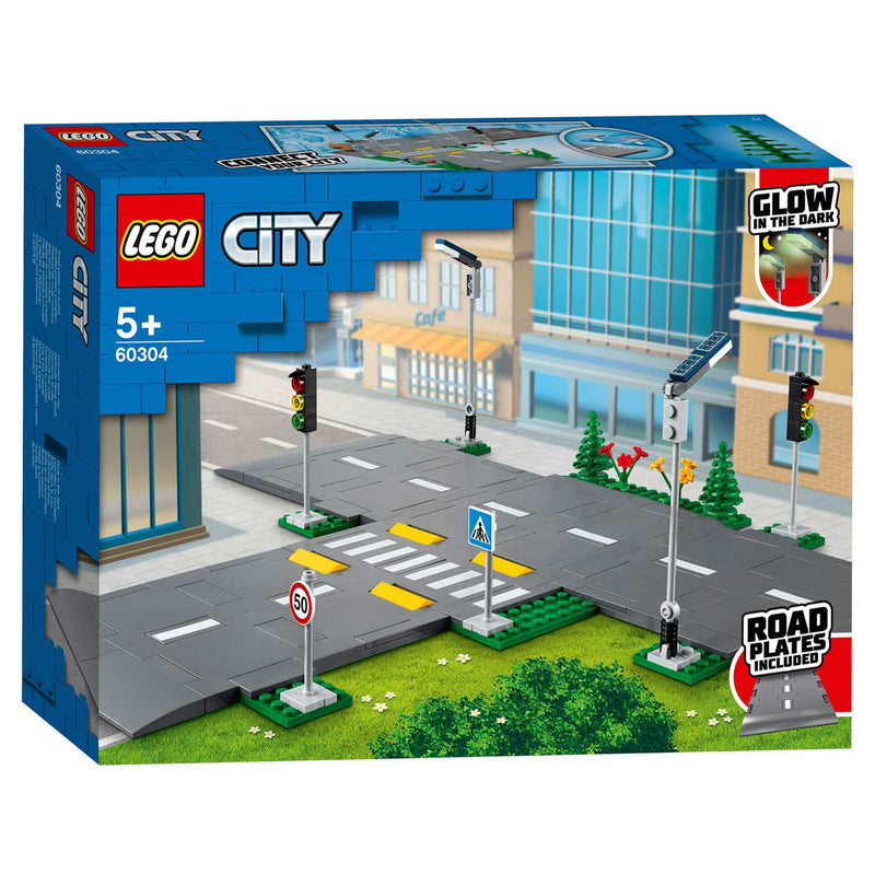 Load image into Gallery viewer, Lego city town 60304 wegplaten
