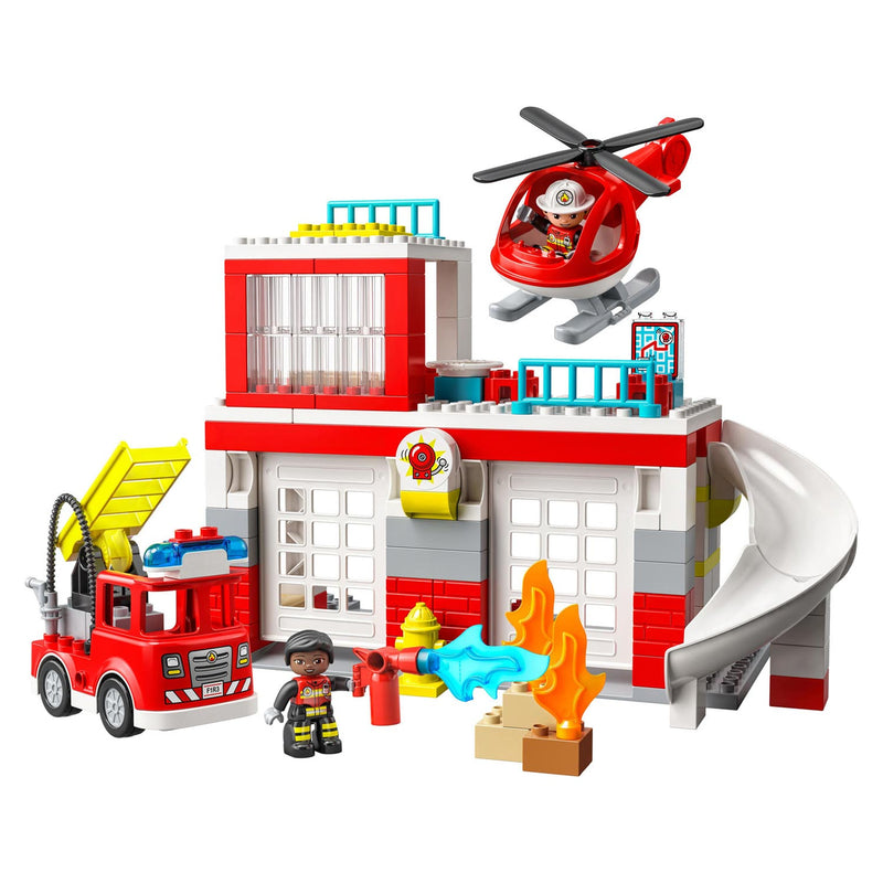 Load image into Gallery viewer, Lego LEGO Duplo 10970 Brandweerkazerne Helikopter