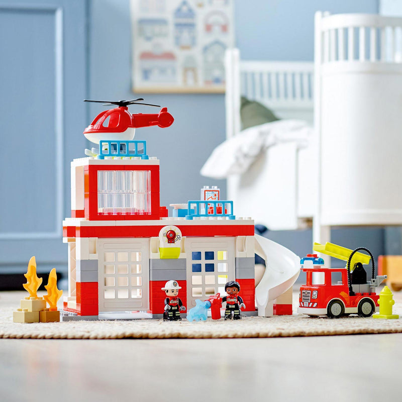 Load image into Gallery viewer, Lego LEGO Duplo 10970 Brandweerkazerne Helikopter