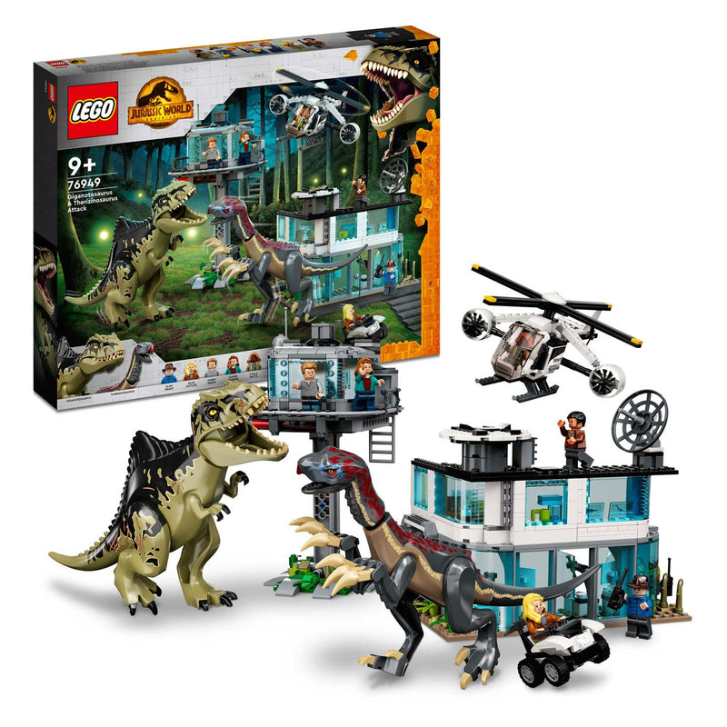 Load image into Gallery viewer, Lego LEGO Jurassic 76949 Giganoto Therizinosaurus Aanval