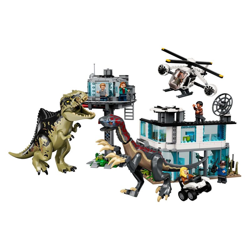 Load image into Gallery viewer, Lego LEGO Jurassic 76949 Giganoto Therizinosaurus Aanval