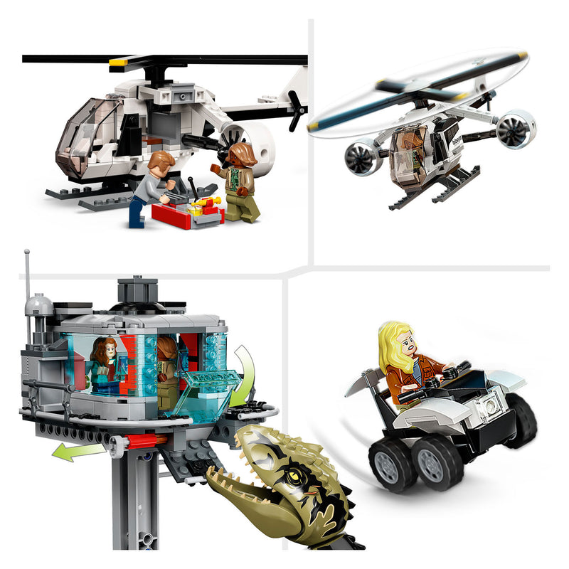 Load image into Gallery viewer, Lego LEGO Jurassic 76949 Giganoto Therizinosaurus Aanval