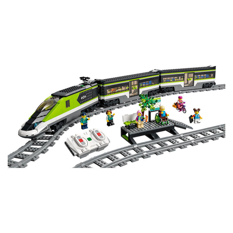 Afbeelding laden in galerijviewer, Lego city treinen passagierssneltrein - 60337