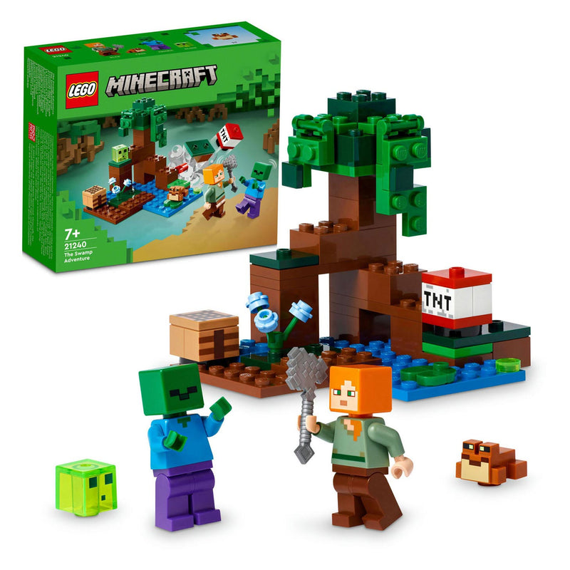 Load image into Gallery viewer, Lego LEGO Minecraft 21240 Het Moerasavontuur