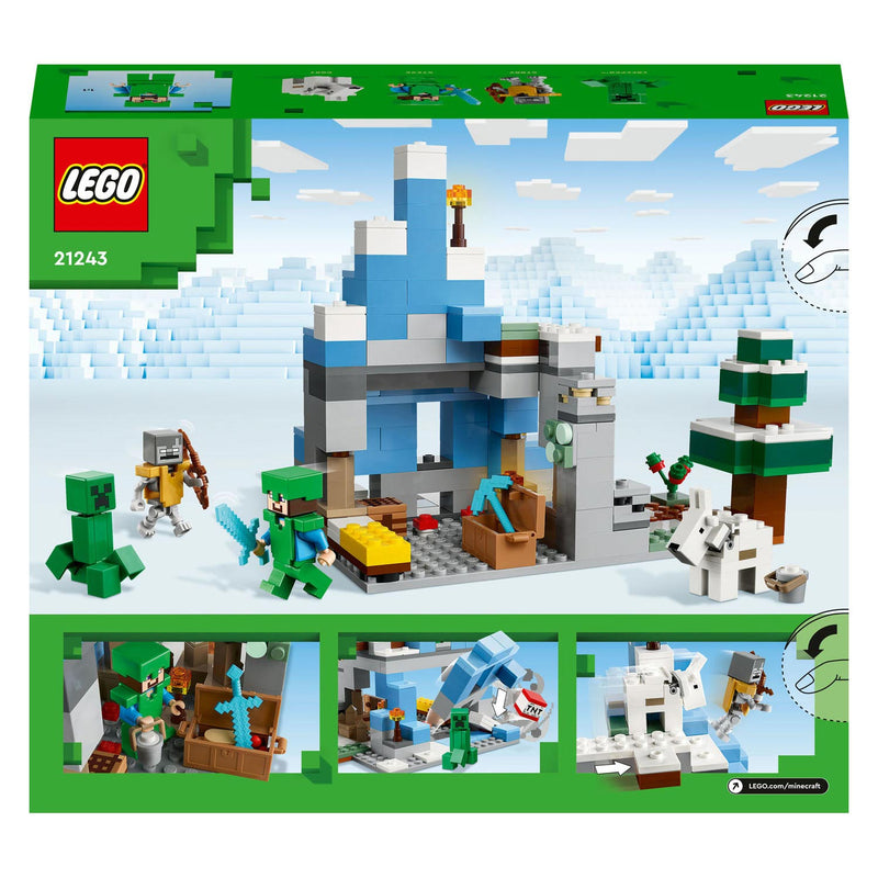 Load image into Gallery viewer, Lego LEGO Minecraft 21243 De IJsbergtoppen