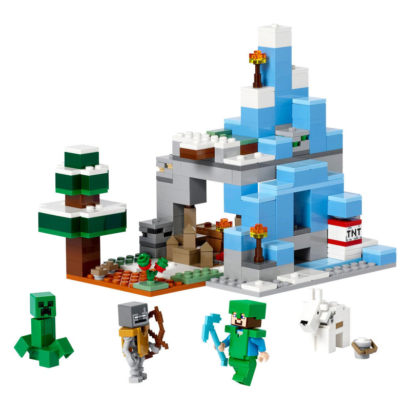 Load image into Gallery viewer, Lego LEGO Minecraft 21243 De IJsbergtoppen