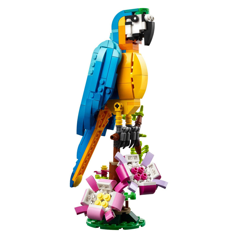 ギャラリービューアに画像をロードする, Lego creator 3in1 exotische papegaai - kikker - vis dieren speelgoed set voor kinderen - 31136