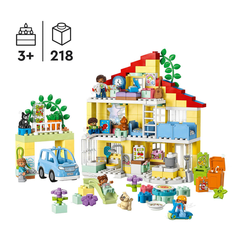 Load image into Gallery viewer, Lego duplo town 10994 3in1 familiehuis