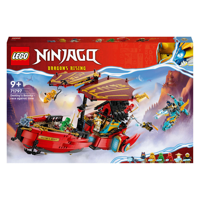 Load image into Gallery viewer, Lego LEGO Ninjago 71797 Destiny's Bounty - Race Tegen De Klok