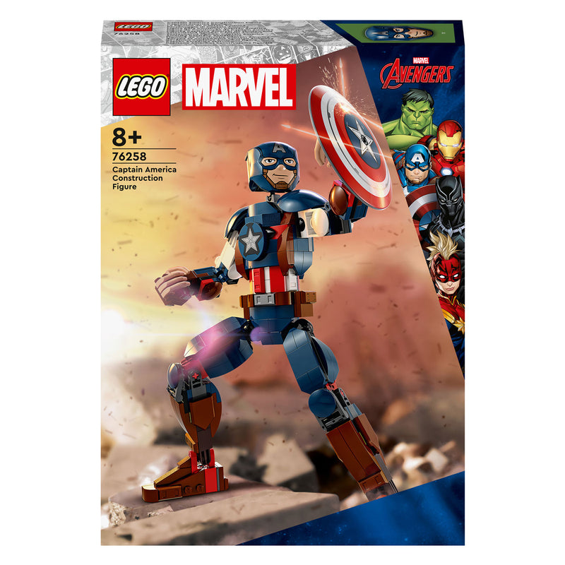 Load image into Gallery viewer, Lego marvel - captain america bouwfiguur constructiespeelgoed (76258)