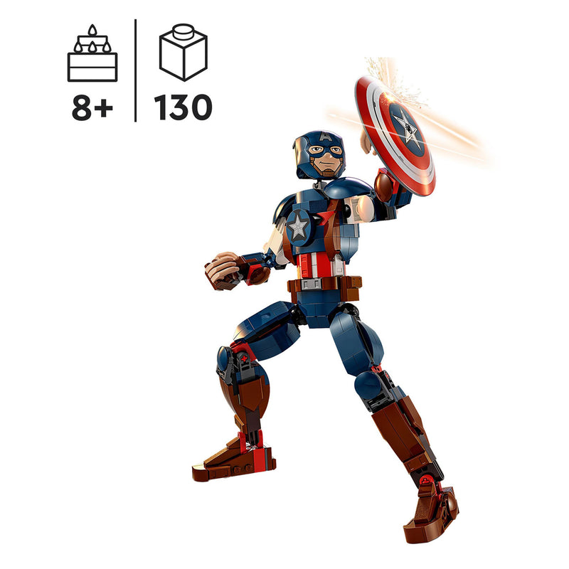 Load image into Gallery viewer, Lego marvel - captain america bouwfiguur constructiespeelgoed (76258)