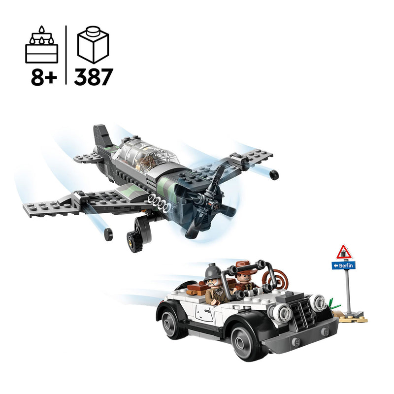 Load image into Gallery viewer, Lego Indiana Jones 77012 Gevechtsvliegtuig Achtervolging